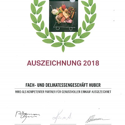 Genuss Guide Auszeichnung Metzgerei Huber Kitzbühel
