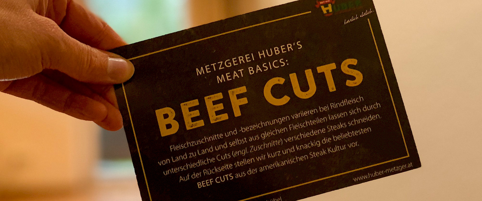 NEU: Huber's Meat Basics zum Mitnehmen.