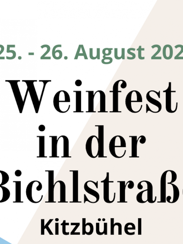 Bichstraßenfest: 25. und 26. August